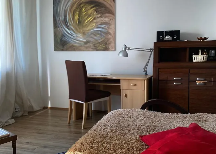 아파트 Noc Z Obrazem - Balkon - Praga